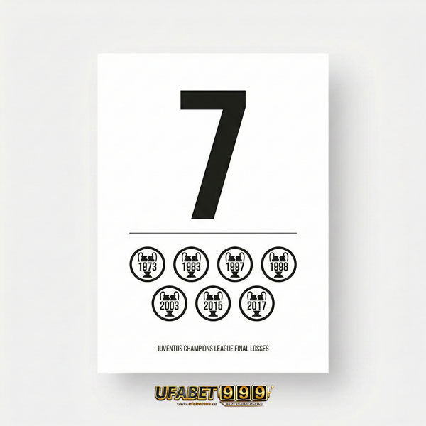 สรุป 7 ครั้งที่ยูเวนตุสแพ้ในนัดชิงจากข้อมูล ufa999