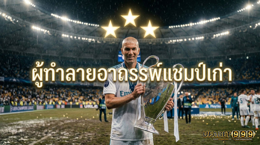 ซีเนดีน ซีดาน ผู้ทำลาย อาถรรพ์แชมป์เก่า โดย ufa999